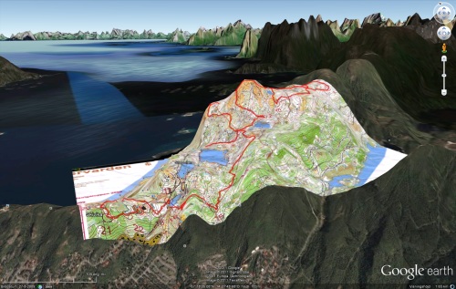 Screenshot 4: Google Earth integration
